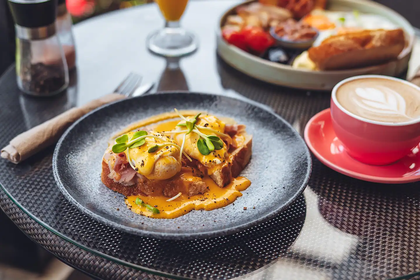 French Toast | Eggs | Fresh bread | Tasty | Croissant & Ko | Koh Tao | Breakfast | Coffee |