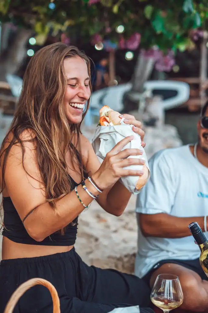 Chicken | Pesto | Emmental | Baguette | Homemade | Tasty | Fresh | Croissant & Ko | Koh Tao