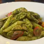Pesto Penne Pasta | Parmesan Cheese | Cherry Tomatoes | Dinner | Lunch | Croissant & Ko | Koh Phangan