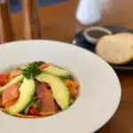 Salmon Salad | Fresh Salad | Herby | Avocado | Tender | Tasty | Croissant & Ko | Koh Tao