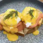 Eggs Benedict Royale | Breakfast | Croissant & Ko | Koh Phangan