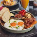 English Breakfast | Eggs | Beans | Bacon | Homemade Bread | Croissant & Ko | Koh Phangan
