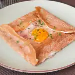 Galette Complète | Paris Ham | Gruyere | Cheese | Egg | Crepe | Croissant & Ko & Koh Phangan
