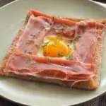 Galette Montagnarde | Serrano Ham | Raclette Cheese | Tasty | Salty | Egg | Croissant & Ko |
