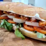 Chicken Egg Mayo Sandwich | Lunch | Tasty | Homemade Bread | Croissant & Ko | Koh Phangan