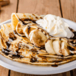 Sweet Crepes | Creamy Banana Crepe | Crepe with Ice Cream | Croissant & Ko | Koh Tao