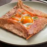 Galette Nordic | Crepe | Salty | Premium Salmon | Herbs | Fresh Egg | Creamy | Croissant & Ko | Koh Tao