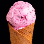 Strawberry Cream Ice Cream | Smooth Ice Cream | Creamy Dessert | Homemade Ice Cream | Croissant & Ko | Koh Phangan | Thailand